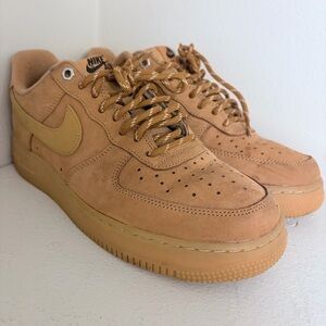 Nike Men's Forces in Tan Suede